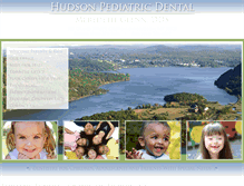 Tablet Screenshot of hudsonpediatricdental.com